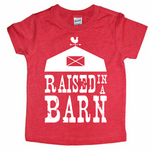 Load image into Gallery viewer, Raised in a Barn Kids T-Shirt